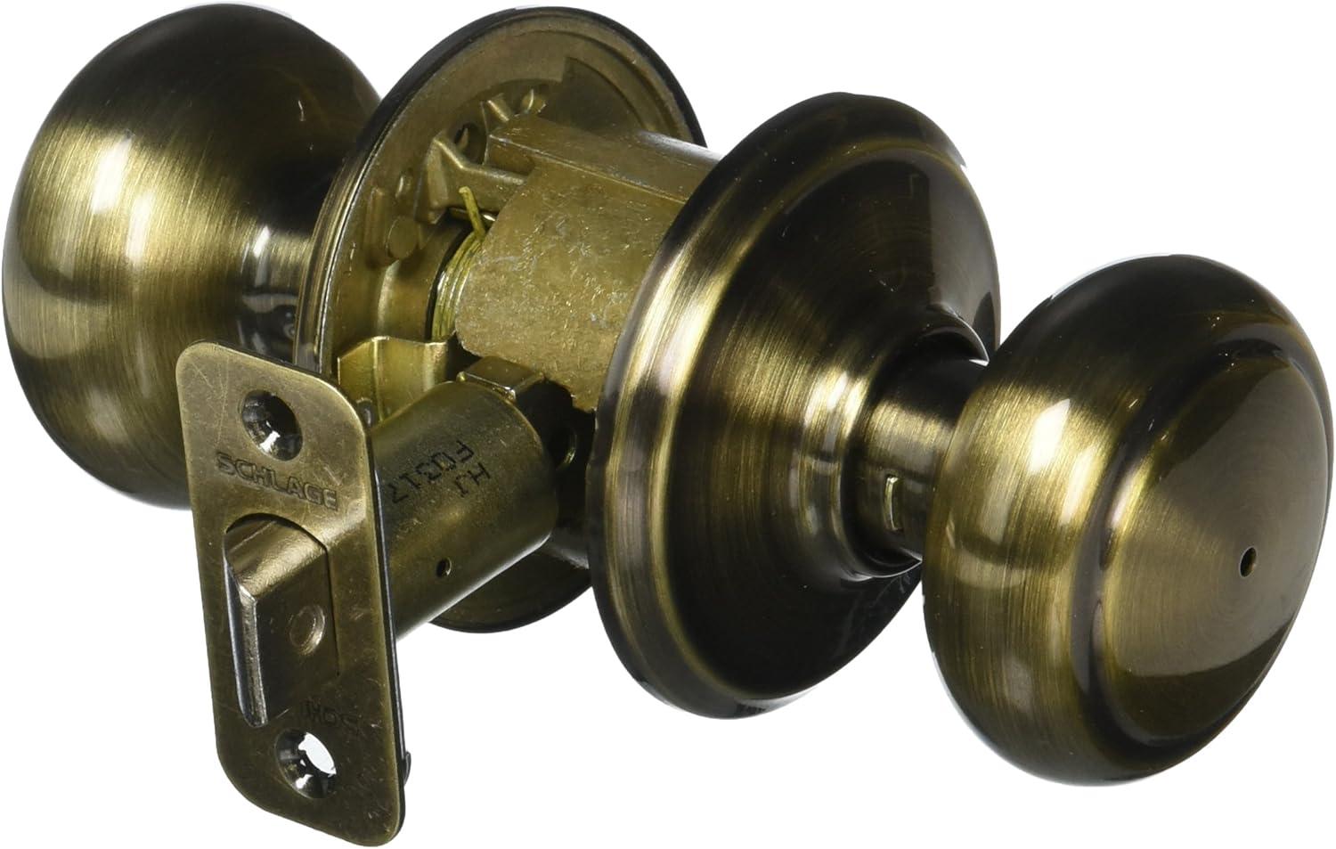 image:imageSCHLAGE Andover Passage Knob Andover Rose Satin Nickel 28 x 28 x 24 inches FA10AND619F10AND619ANDSatin Nickel