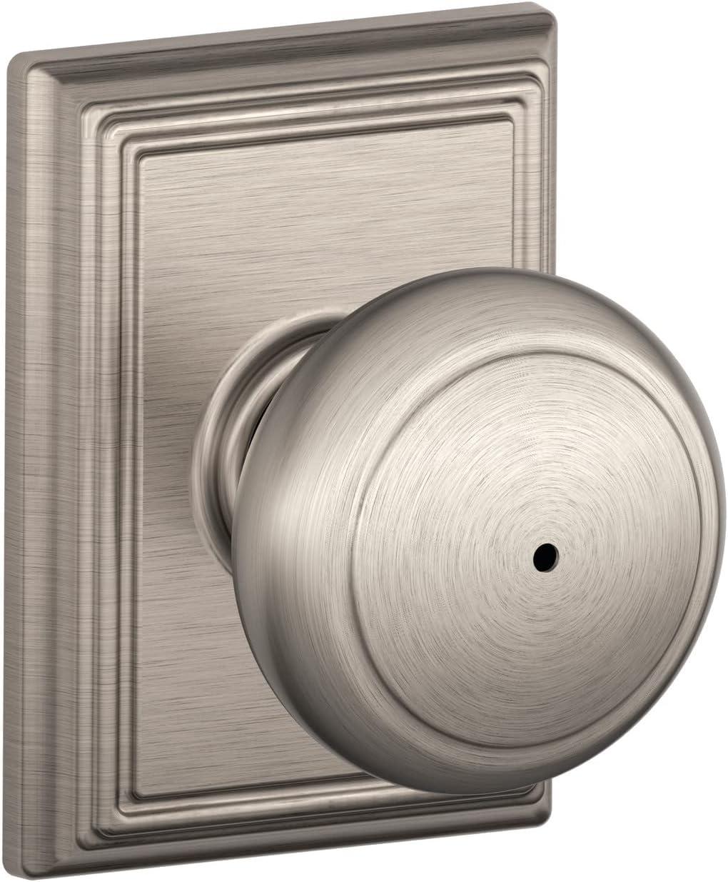 image:imageSCHLAGE Andover Passage Knob Andover Rose Satin Nickel 28 x 28 x 24 inches FA10AND619F10AND619ANDSatin Nickel