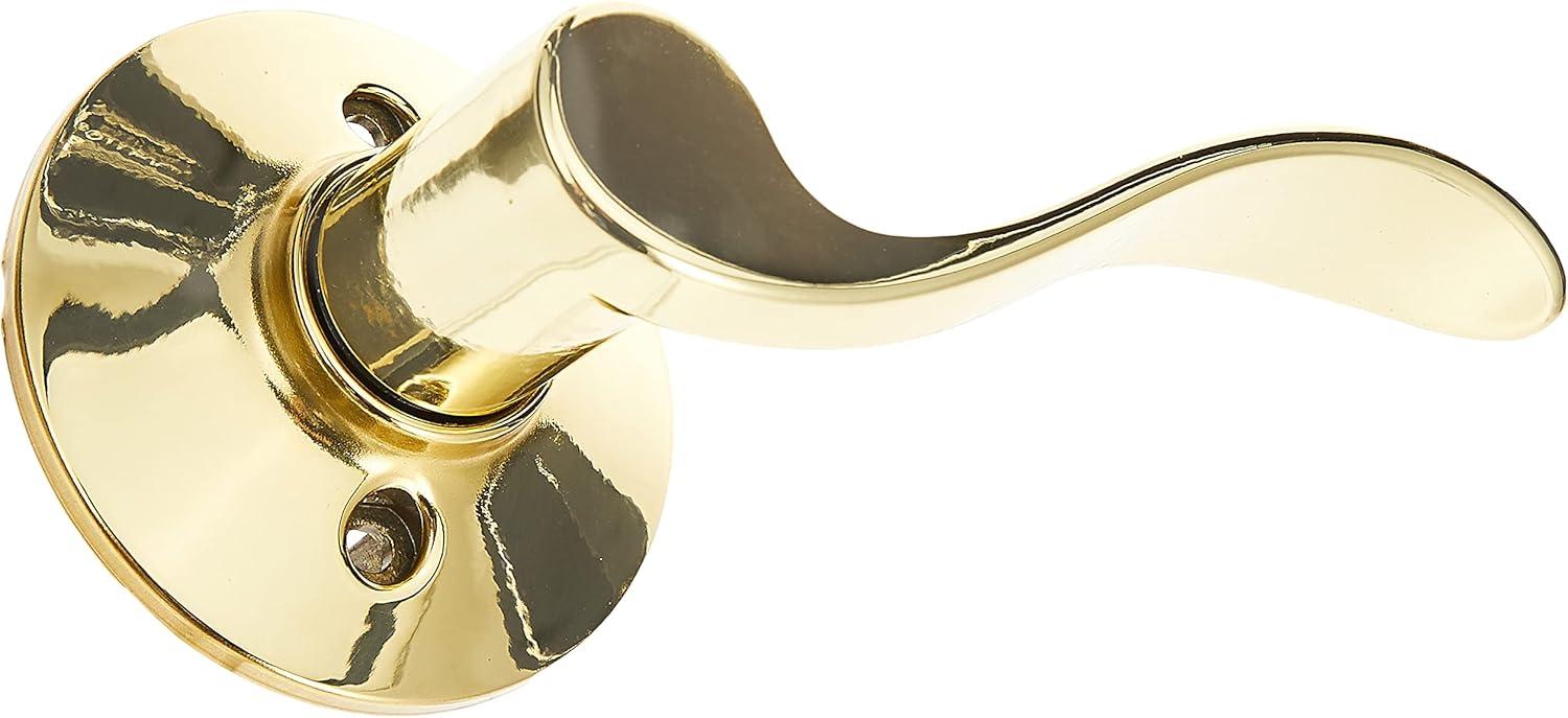 image:imageSCHLAGE FE285 622 Acc CAM LH Lower Half Handleset Camelot Interior Trim Matte BlackBright Brass