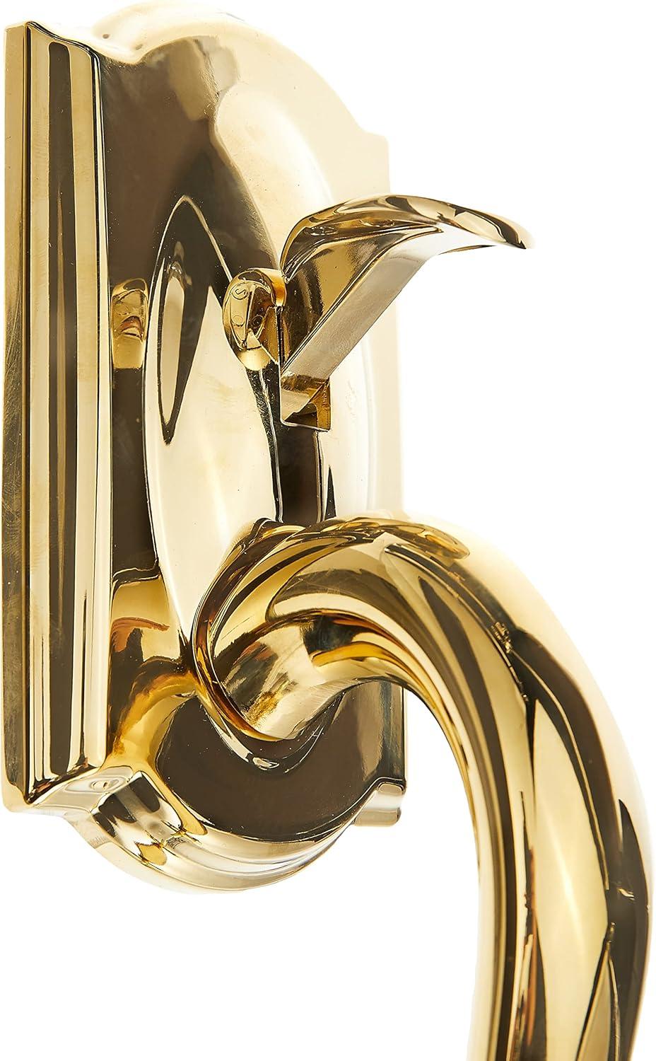 image:imageSCHLAGE FE285 622 Acc CAM LH Lower Half Handleset Camelot Interior Trim Matte BlackBright Brass
