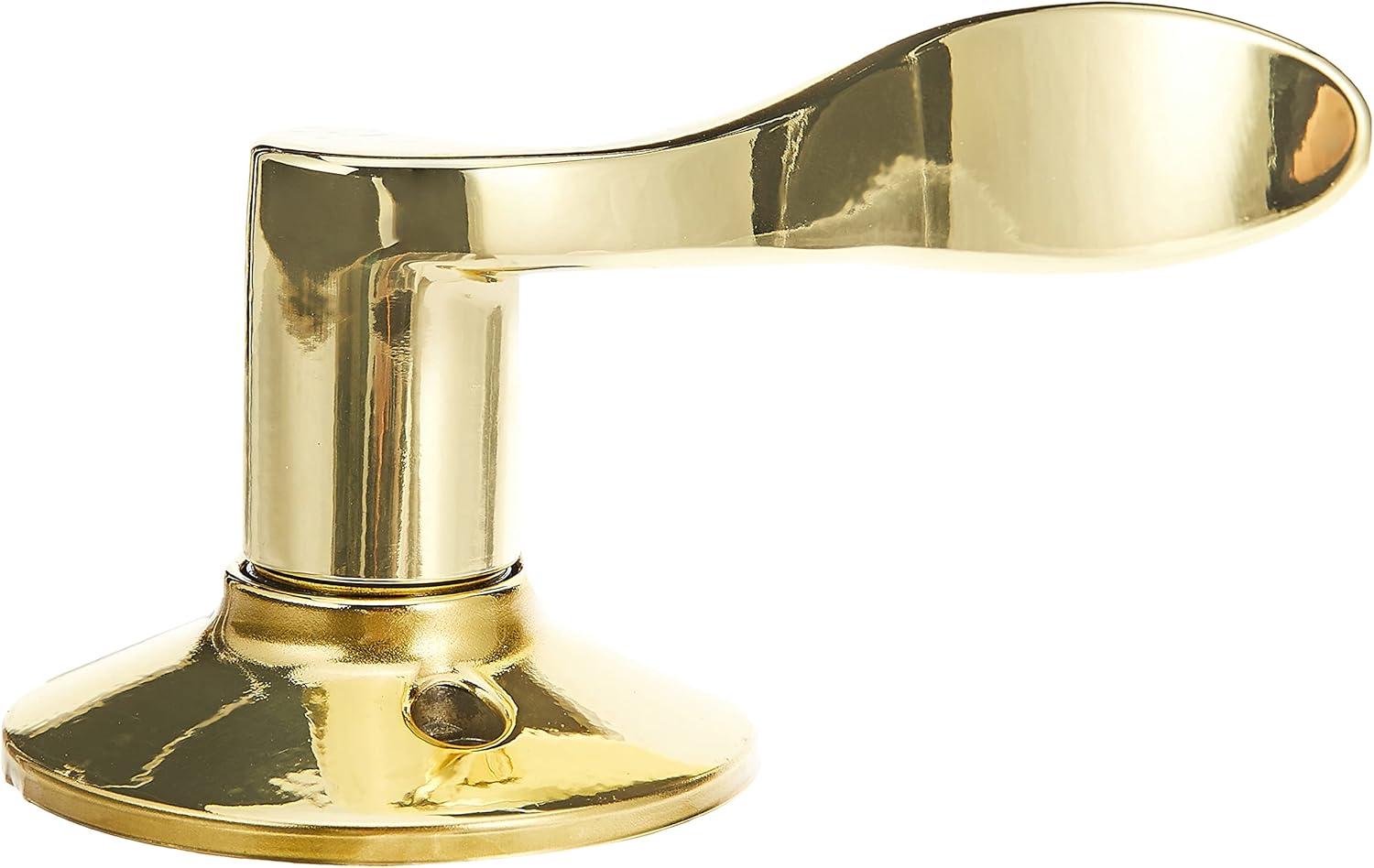 image:imageSCHLAGE FE285 622 Acc CAM LH Lower Half Handleset Camelot Interior Trim Matte BlackBright Brass