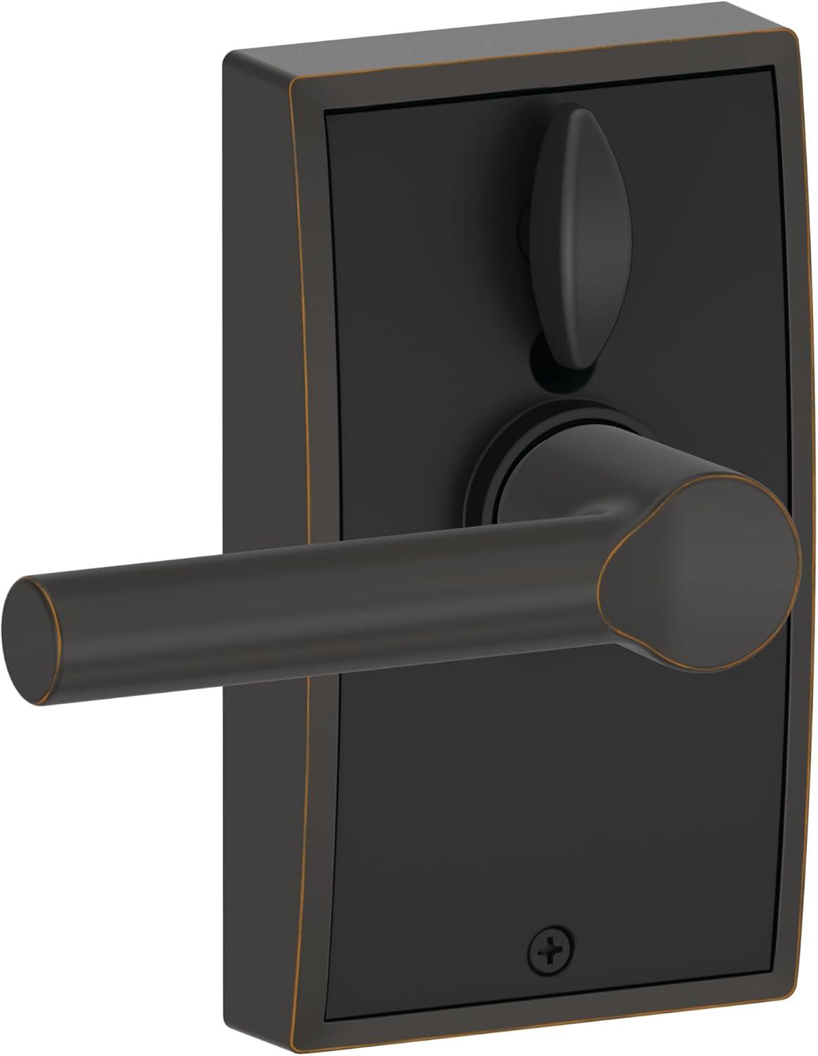 image:imageSCHLAGE Touch Century Lock with Broadway Lever Aged Bronze FE695 CEN 716 BRW