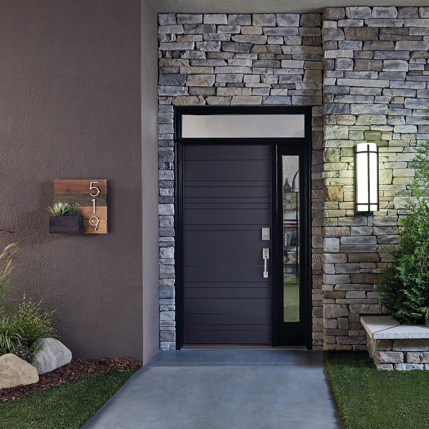 image:imageSchlage Encode Smart WiFi Deadbolt Lock for Front Door Keyless Entry with App or Touchscreen Works with Alexa Hey Google amp Airbnb Create Codes for Guests Satin NickelSatin Nickel