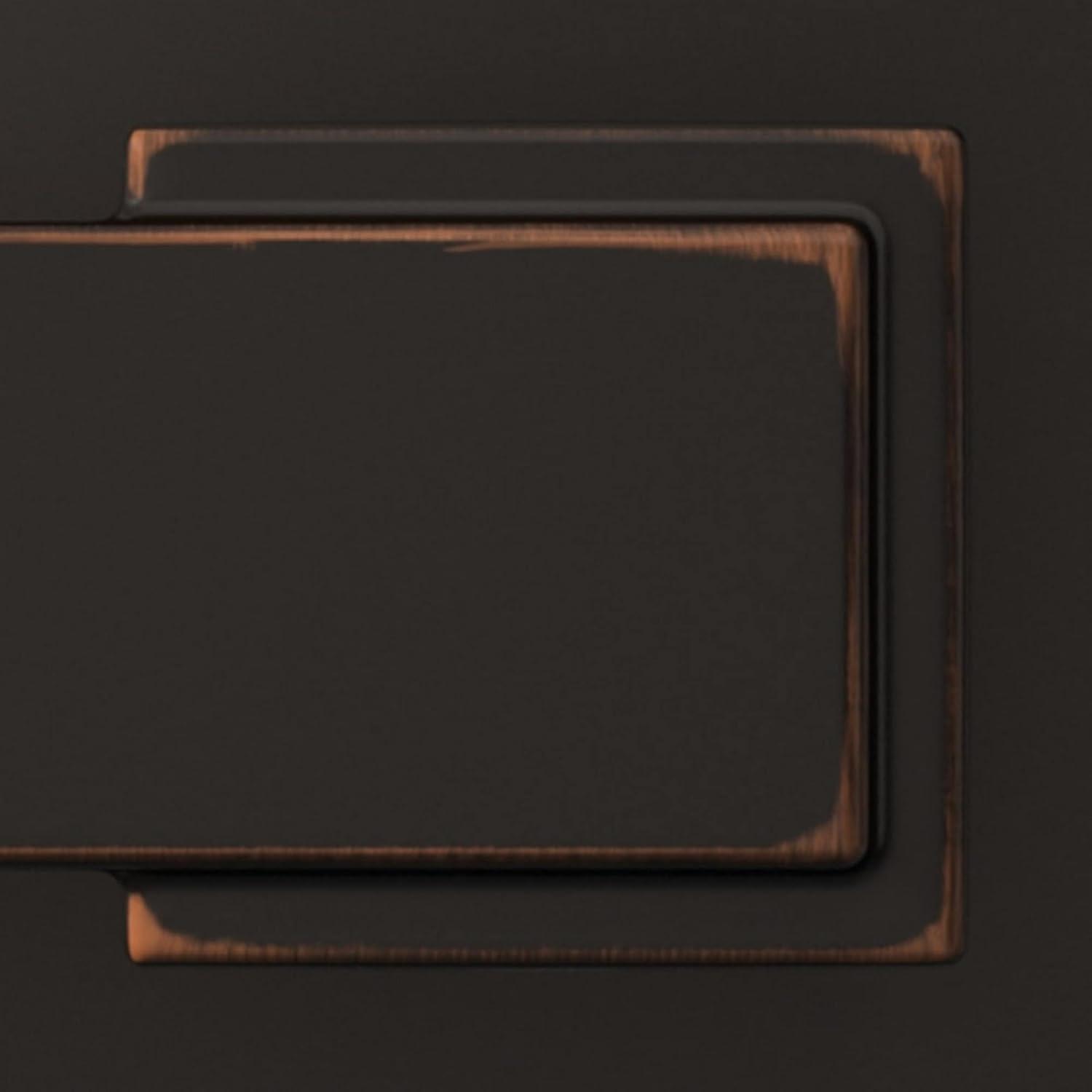 image:imageSchlage F10 ACC 716 CAM Accent Door Lever with Camelot Trim Hall amp Closet Passage Lock Aged Bronze