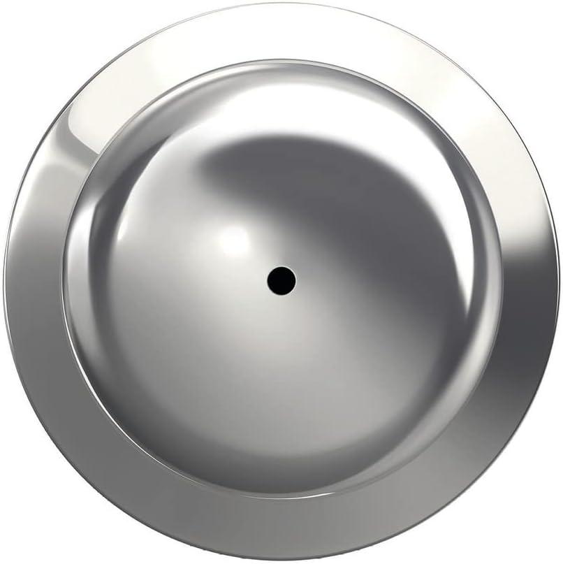 image:imageSchlage F10 PLY 620 CAM Camelot Collection Plymouth Passage Knob Antique PewterBright Chrome