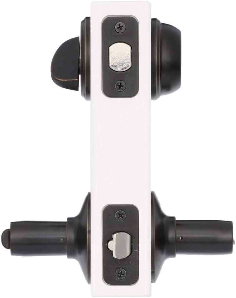 image:imageSchlage FB50N V Acc 716 Single Cylinder Deadbolt and Keyed Entry Accent Lever Aged BronzeNo Size