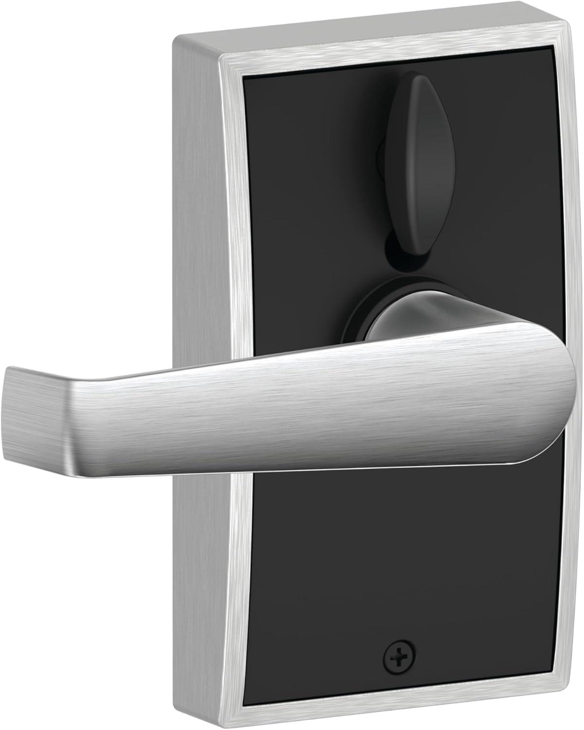 image:imageSchlage Touch Century Lock with Elan Lever Satin Chrome FE695 CEN 626 ELA