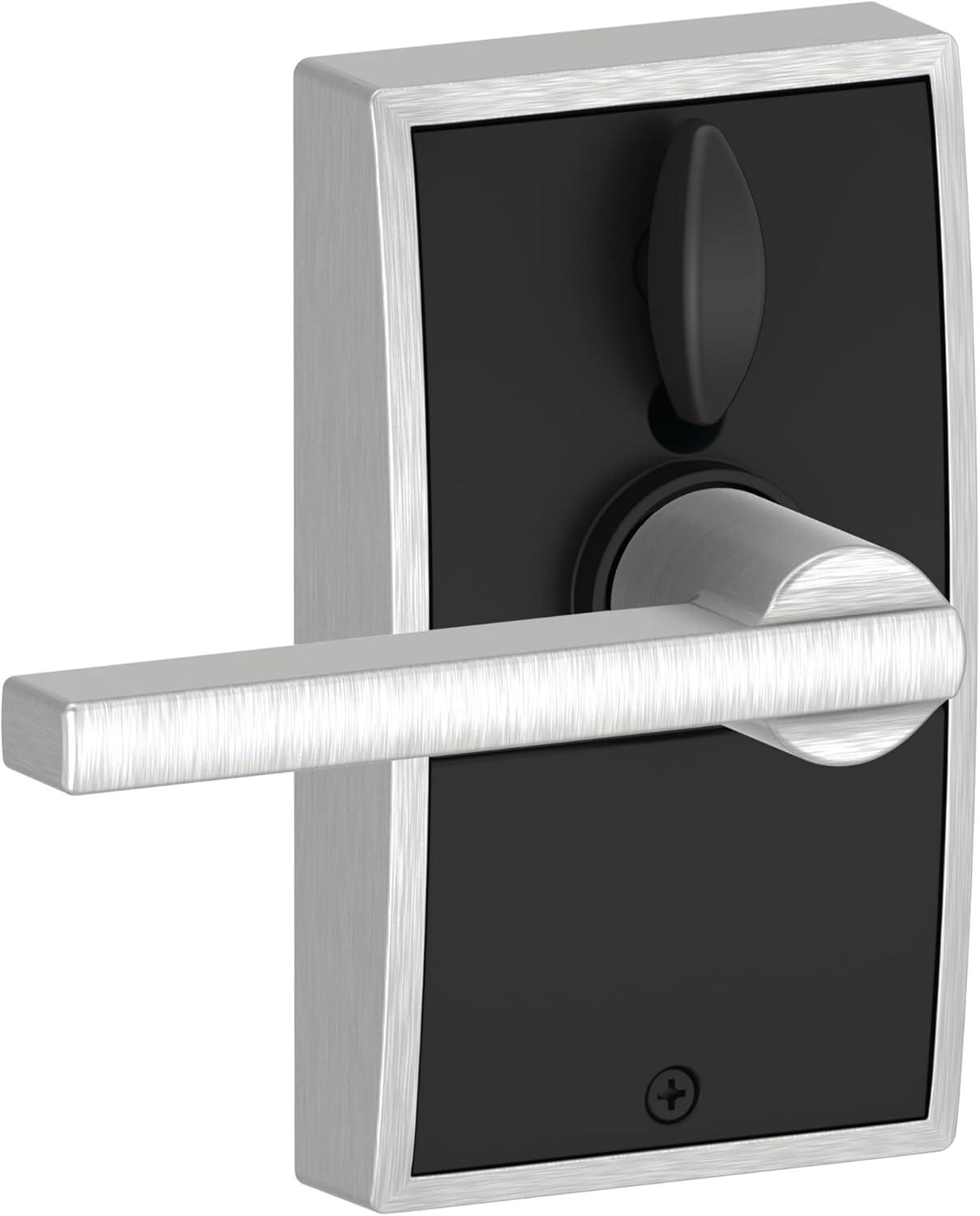 image:imageSchlage Touch Century Lock with Merano Lever Bright Chrome FE695 CEN 625 MERSatin Chrome