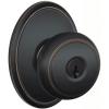 image:imageSCHLAGE Andover Passage Knob Andover Rose Satin Nickel 28 x 28 x 24 inches  FA10AND619F10AND619ANDAged Bronze