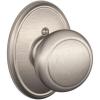 image:imageSCHLAGE Andover Passage Knob Andover Rose Satin Nickel 28 x 28 x 24 inches  FA10AND619F10AND619ANDSatin Nickel