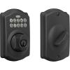 image:imageSCHLAGE BE365 CAM 622 Keypad Electronic Deadbolt Matte Black