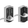 image:imageSCHLAGE Touch Camelot Lock with Accent Lever Satin Chrome FE695 CAM 626 ACCPack of 1