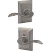 image:imageSchlage F10 ACC 619 ADD Accent Door Lever with Addison Trim Hall amp Closet Passage Lock Satin NickelPassage