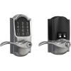 image:imageSchlage FE789WB CEN 622 LAT Encode WiFi Latitude Lever Smart Lock Keyless Entry Touchscreen Door Lock with Century Trim Matte BlackBright Chrome
