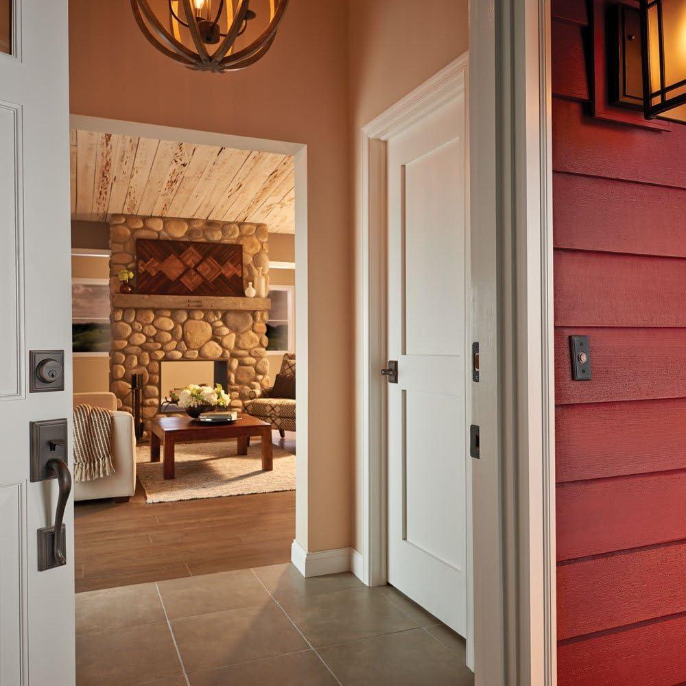 image:imageSCHLAGE Addison Single Cylinder Handleset and Siena Knob Bright Chrome F60 ADD 625 SIE