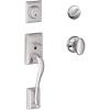 image:imageSCHLAGE Addison Single Cylinder Handleset and Siena Knob Bright Chrome F60 ADD 625 SIE