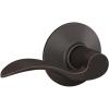 image:imageSchlage F10 V ACC 716 Accent Door Lever Hall amp Closet Passage Lock Aged Bronze1 Pack