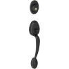 image:imageSchlage F58 PLY 716 Plymouth Exterior Handleset with Deadbolt Aged Bronze Exterior Half Only