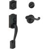 image:imageSchlage F60CAM716ACCRH F60 Camelot Active Door Handleset with Accent Right Hand Interior Aged Bronze