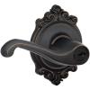image:imageSCHLAGE F51A FLA 716 BRK Flair Lever with Brookshire Trim Keyed Entry Lock Aged BronzeBrookshire