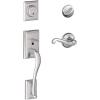 image:imageSCHLAGE Addison Single Cylinder Handleset and Right Hand Flair Lever Bright Chrome F60 ADD 625 FLA RH