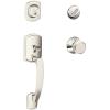 image:imageSCHLAGE Greenwich Single Cylinder Handleset and Bowery Knob Polished Nickel F60 GRW 618 BWEPolished Nickel