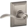 image:imageSchlage F40 ACC 619 ADD Accent Door Lever with Addison Trim Bed amp Bath Privacy Lock Satin NickelPrivacy