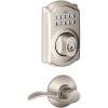 image:imageSchlage FBE365 Schlage V CAM 619 ACC Camelot Satin Nickel Keypad Combo Pack with Accent Lever