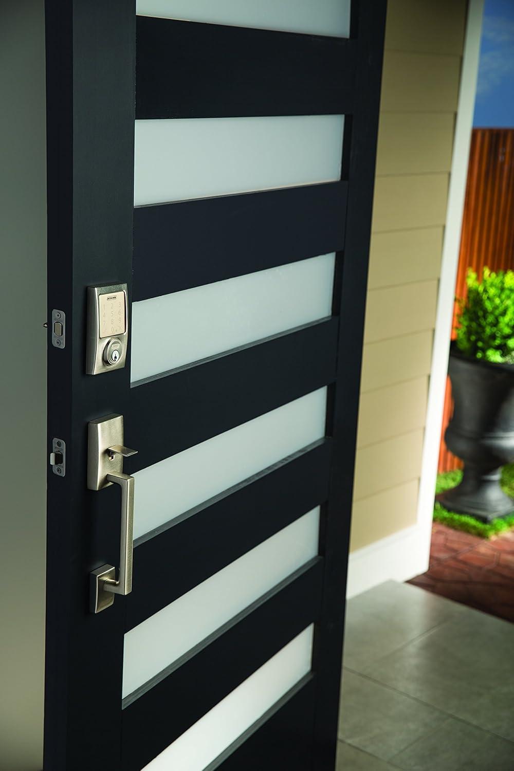 image:imageSCHLAGE Sense Smart Deadbolt with Century Trim in Satin Nickel BE479 CEN 619