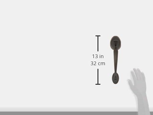 image:imageSchlage F58 PLY 622 Plymouth Handleset Exterior Matte Black Exterior Half Only
