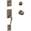 image:imageAddison Single Cylinder Handleset and Plymouth Knob Antique Pewter F60 ADD 620 PLY
