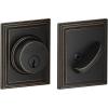 image:imageSchlage B60 N ADD 716 Deadbolt with Addison Trim Keyed 1 Side Highest Residential Security Aged Bronze