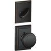 image:imageSchlage F59 AND 716 ADD Addison Collection Andover Handleset Interior Knob Aged Bronze Interior Half Only