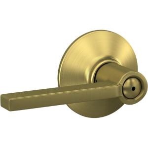 Schlage F40LAT608 Schlage F40-LAT Latitude Privacy Door Lever Set