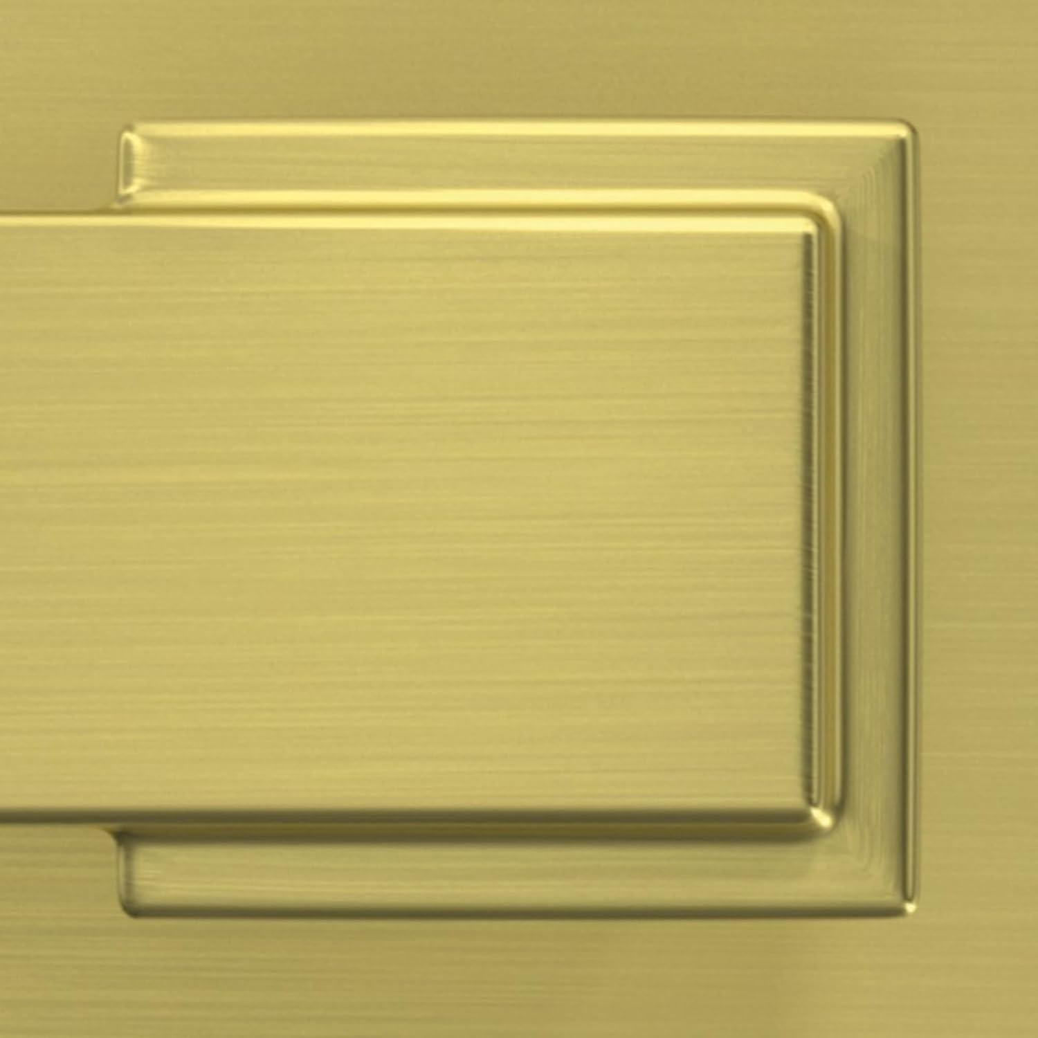 image:imageSchlage F51A GEO 622 Georgian Door Knob Keyed Entry Lock Matte BlackSatin Brass